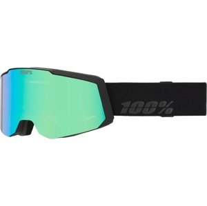 100% Snowcraft S - Black/Green / HIPER Grey-Blue w/ Green ML Mirror + HIPER Pink w/ Turquoise ML Mir uni