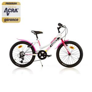 Dino Bikes 420D bílá/růžová