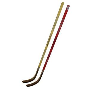 ACRA Laminovaná hokejka pravá 125 cm - červená