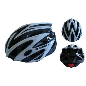 ACRA CSH29B-M bílá cyklistická helma velikost M (55/58cm)