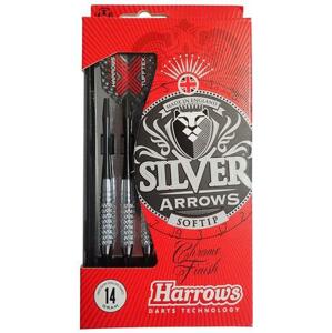 HARROWS SOFT SILVER ARROW 18g šipky s plastovým hrotem