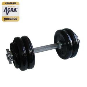 ACRA Jednoruční nakládací činka - 15 kg