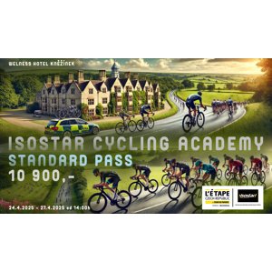 ISOSTAR CYCLING ACADEMY STANDARD PASS + ISOSTAR SET CYCLING 101-130KM + BIDON L´ETAPE 550ML ZDARMA