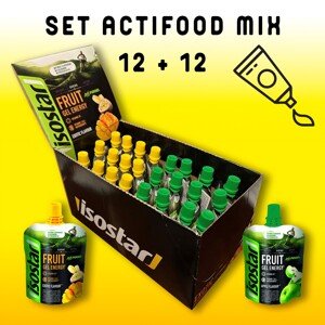 Isostar SET ACTIFOOD GEL  24x 90g MIX