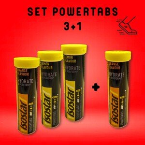Isostar SET POWERTABS 3+1